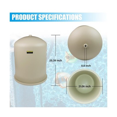 Pool Filter Almond Lid Assembly Compatible with pentair 178582