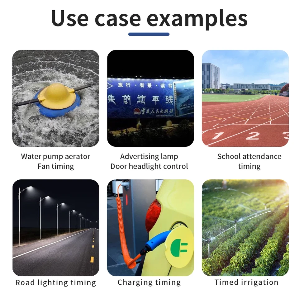 Automatic Digital Timer Switch Relay 168 Hours Weekly 7 Days Programmable Timer  - Image 2 of 4
