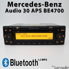 Original Mercedes Audio 30 APS BE4700 Bluetooth Radio Becker Navigationssystem Original Mercedes Audio 30 APS BE4700 Bluetooth Radio Becker Navigationssystem