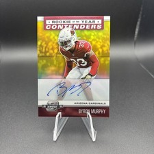 Byron Murphy Rookie Of The Year Contenders Optic Auto Gold /10 2019 #ROY-BM