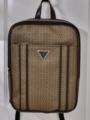 GUESS Women's Large Cassian Travel School Work Laptop Backpack Cocoa Color NWT 