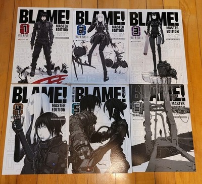 BLAME! Master Edition Manga Vol 1-6 Complete Full Set Tsutomu Nihei English