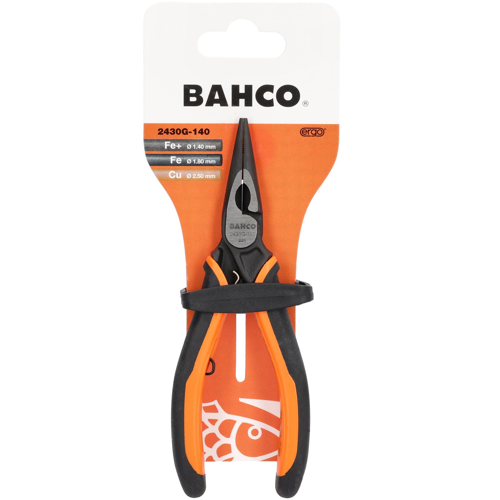 Bahco 2430 G-140 Long Nose Pliers 140Mm (5.1/2In) - Image 3