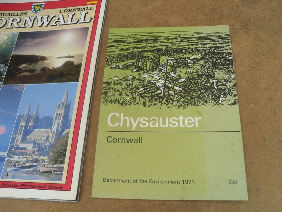 4 CORNWALL BOOKS & FOLD OUT MAP BROCHURE - KERNOW GOTH REDRUTH FRANK MITCHELL - Image 4 of 4