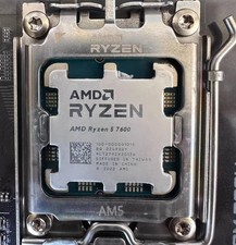 AMD Ryzen 5 7600 R5 7600 AM5 CPU Processor 6-Core 12T 3.8 GHz 65W 32MB Desktop