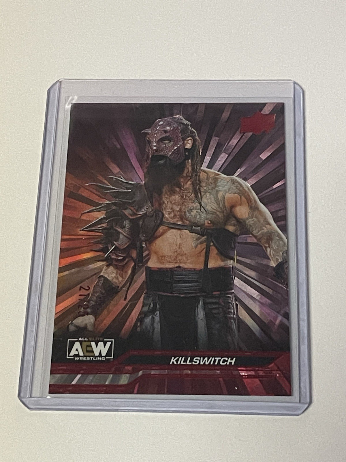 2024 Upper Deck AEW Red Outburst #31 Killswitch /25   **034127