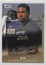 2015 Sage Hit Auto Gold 234/250 Akeem King #A68 Auto 2r5
