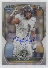 2022 Bowman U Chrome Prospect Refractor 383/499 Noah Sewell #57 Auto 0b12
