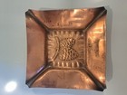 Gregorian & G. Mariani Kupfer Auto Aschenbecher Made in USA & Italy Tannenzapfen Design