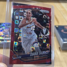 Diana Taurasi 2025 Panini Prizm WNBA RED PANDORA PRIZM Card #7 /199 MERCURY