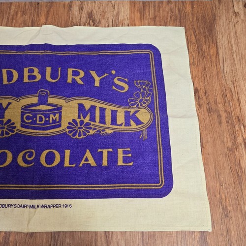 Vintage Cadbury’s Dairy Milk Chocolate 1916 Design Verpackung Geschirrtuch - Baumwolle - Bild 4 von 15