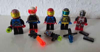 LEGO 6705 - Space Explorers Mini Figures