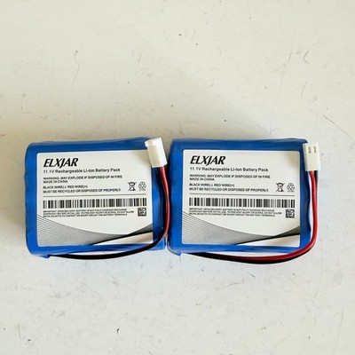 (2-Pack) 11.1V 5200mAh Lithium Ion Battery Pack with 2 Pin MTA-100 NEW