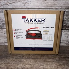 Takker 36 Piece Hard Wall Hanging Kit Holds 27 Lbs Suitable for Brick & Concrete