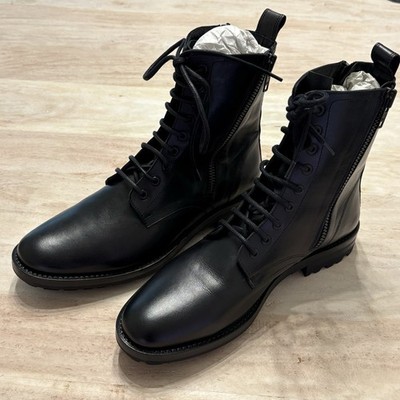 NIB The Kooples Vestiaire Carry-over Leather Boots Sz US 10  display picture 3