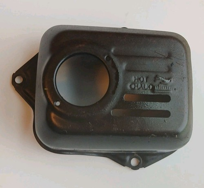 #ad Troy Bilt MTD Single inlet Muffler Cover Heat Shield 11a b2aq711 OEM Used Rusty $10.41