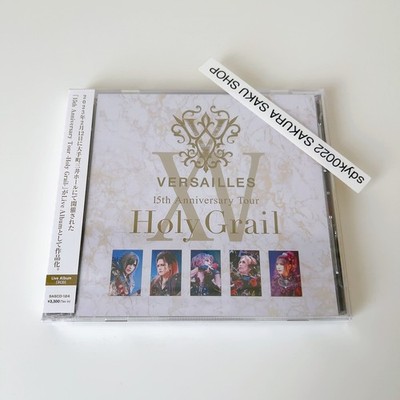 Versailles 15th Anniversary Tour Holy Grail CD Live Album SASCD-124