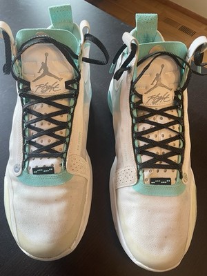 Nike Air Jordan 34 Snow Leopard PE 2019 Guo Ailun US SIZE 13 Basketball Shoes Air Jordan 34 “Snow Leopard” Nods To Chinese Basketball Star  main image 3