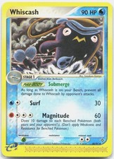 Whiscash Uncommon EX Dragon DR Water 48/97 2003 NM on eBay