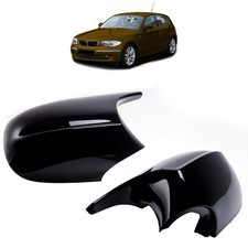Sport Spiegelkappen Außenspiegel Set Schwarz glanz für BMW 3er E93 Facelift