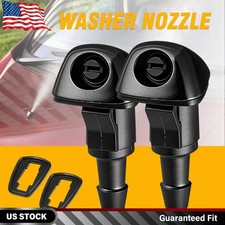 2X Left & Right Windshield Washer Hood Nozzle Sprayer For Honda S2000 2000-2009