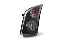 VW Crafter Scheinwerfer Links 13-16 Schwarz LED DRL Fahrerseite OEM Hella