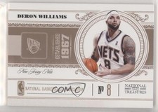 2010-11 Playoff National Treasures 95/99 Deron Williams #62 9c6