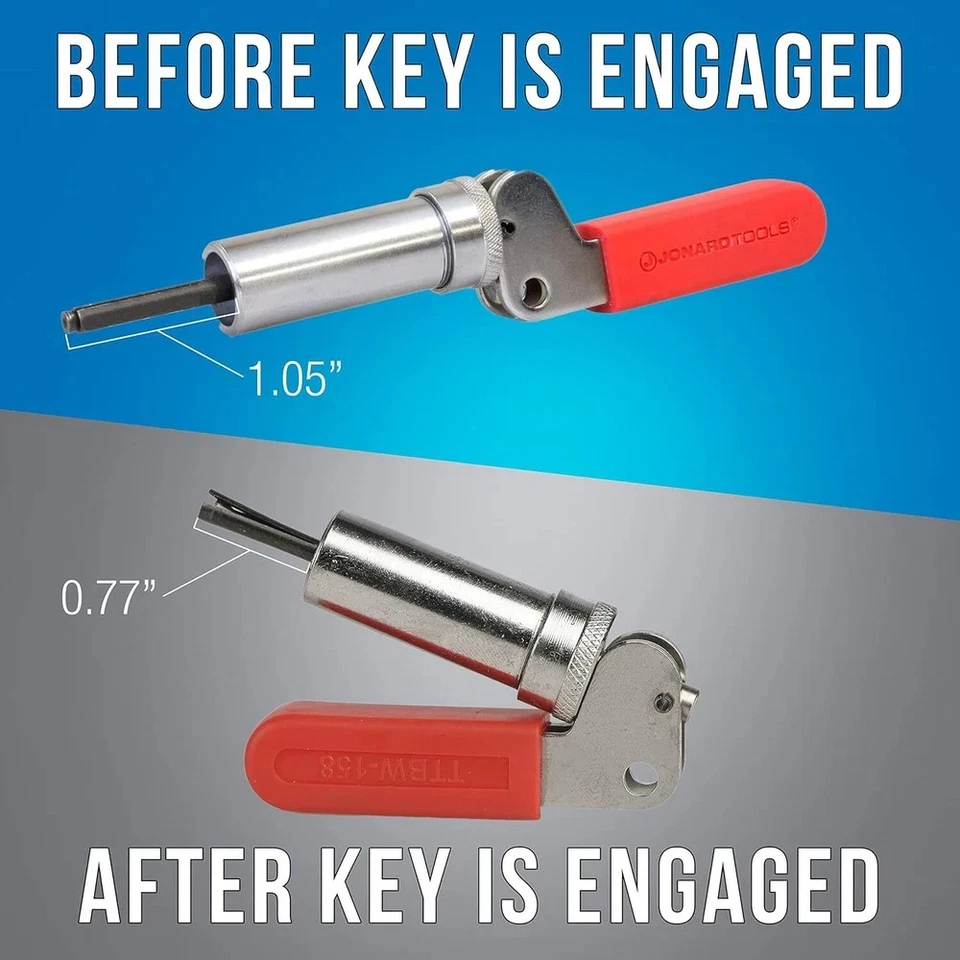 BARREL LOCK PLUNGER KEY Electric Gas Water Utility Tool Highfield Channel - Image 3 of 4