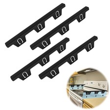 4PCS Stove Gap Covers Stainless Steel Retractable Stove Gap Filler, Counter G...