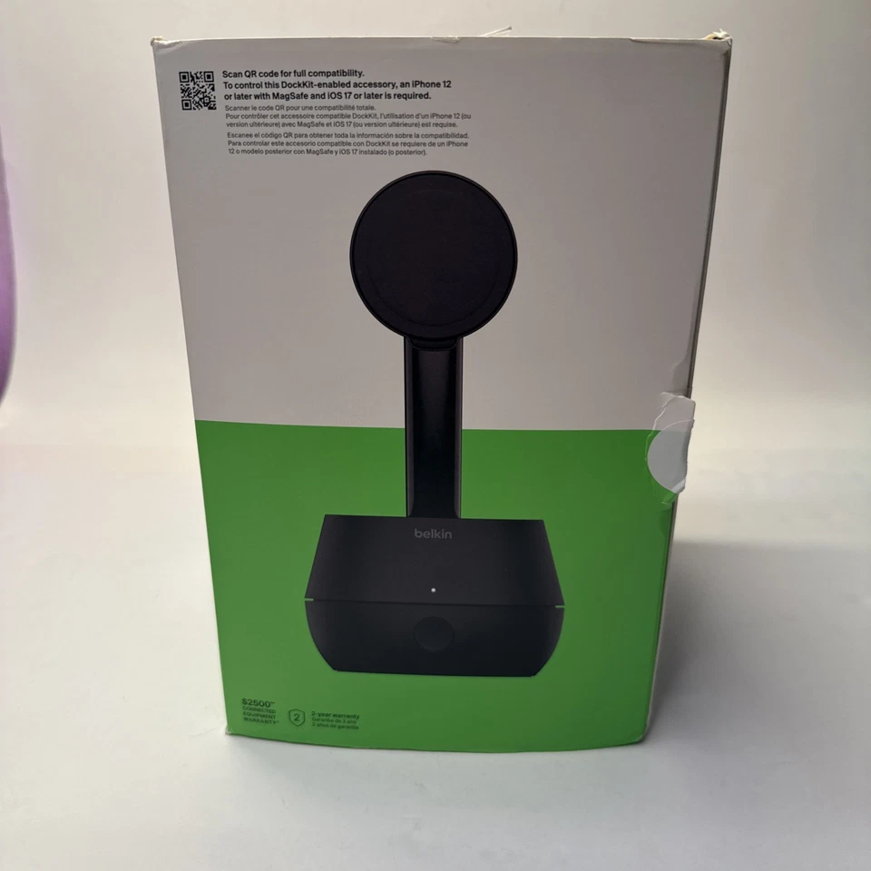 BELKIN MMA008 BELKIN SOPORTE DE SEGUIMIENTO AUTOMÁTICO PROFESIONAL CON DOCKIT 20K Banco de alimentación y USB-C Foto 4 de 4