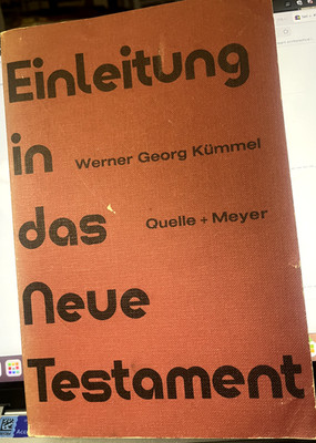 Einleitung in das Neue Testament  German Edition. Werner Georg Kümmel