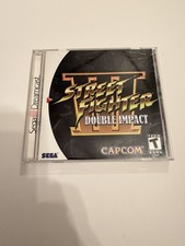 Street Fighter 3 Double Impact Sega Dreamcast CIB
