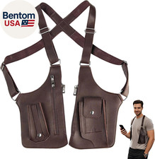 Double Shoulder Armpit Bag For Men Anti-theft Hidden Adjustable Strap Holster Double Shoulder Armpit Bag For Men Anti-theft Hidden Adjustable Strap Holster