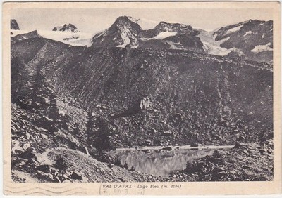 VAL D'AYAX - VAL D'AYAS - OSTA - LAGO BLEU - TRAVEL 1953 -34710-