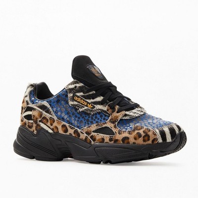 Adidas Sneakers - Falcon Out Loud animal print with texture
