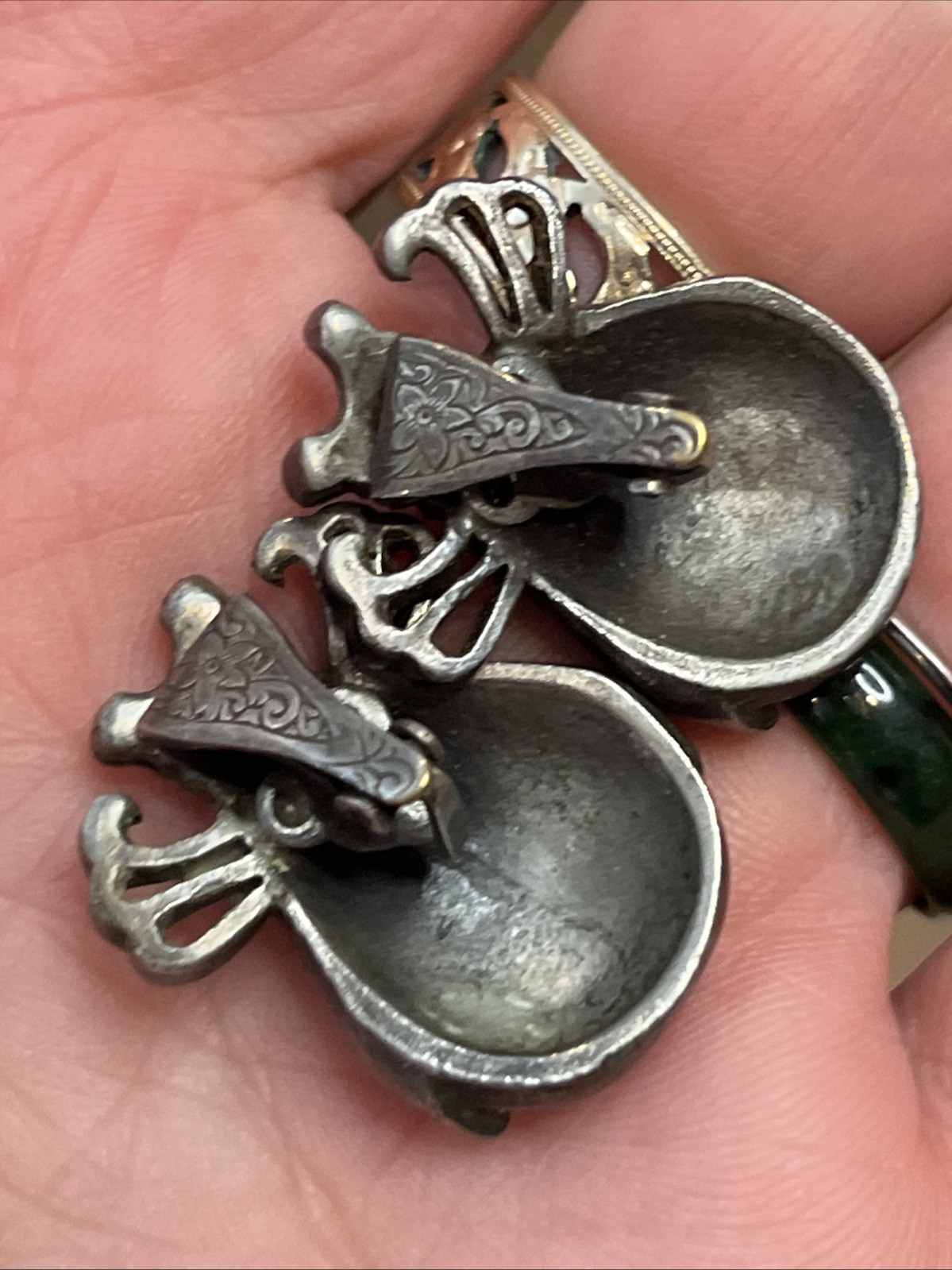 Sterling Silver Bug Earring William Sparatling? - image 7