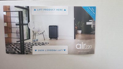 Bissell Air220 Air Purifier Model 2609A Grey