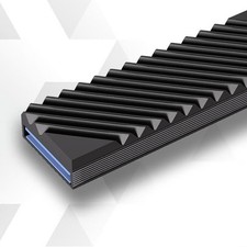 M.2 2280 Heat Sink For PC Enthusiasts Quick Install Setups Thermals Control