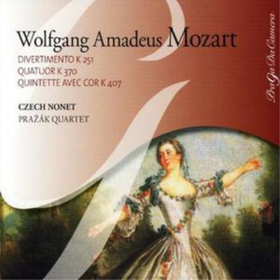 Wolfgang Amadeus Moza Divertimento K251 (Czech Nonet, Prazak Quartet Member (CD)