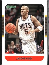 Jason Kidd 2022-23 Donruss #10 H.O.F. Retro Series New Jersey Nets