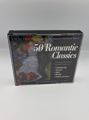 Vintage 50 Romantic Classics 4 CDs Over 4 HOURS of All Digital Classical Music