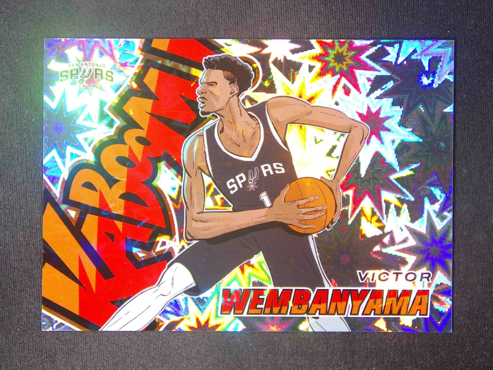 2024-25 Panini Revolution Victor Wembanyama #15 Kaboom Case Hit SSP