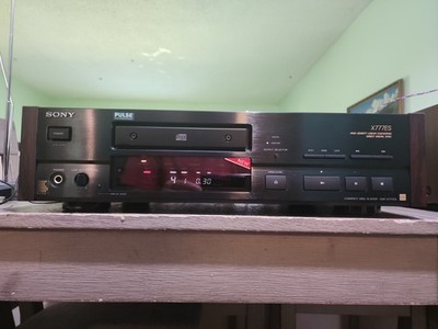  RARE SONY CDP-X777ES CD Player / Serviced New Belts. Tested Working. 