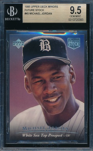 Michael Jordan [Future Stock] #45 1995 Upper Deck Minor League card
