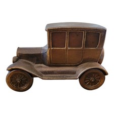 BANTHRICO CAST METAL CAR BANK-1926 Ford Promo For Manufacturers National Bank.