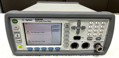 KEYSIGHT / AGILENT N1914A EPM SERIES DUAL CHANNEL POWER METER OPTION 101