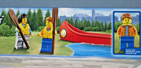 Lego CITY 60057 ~ CAMPER VAN ~ Retired NISB oars CANOE Life Vests NEW