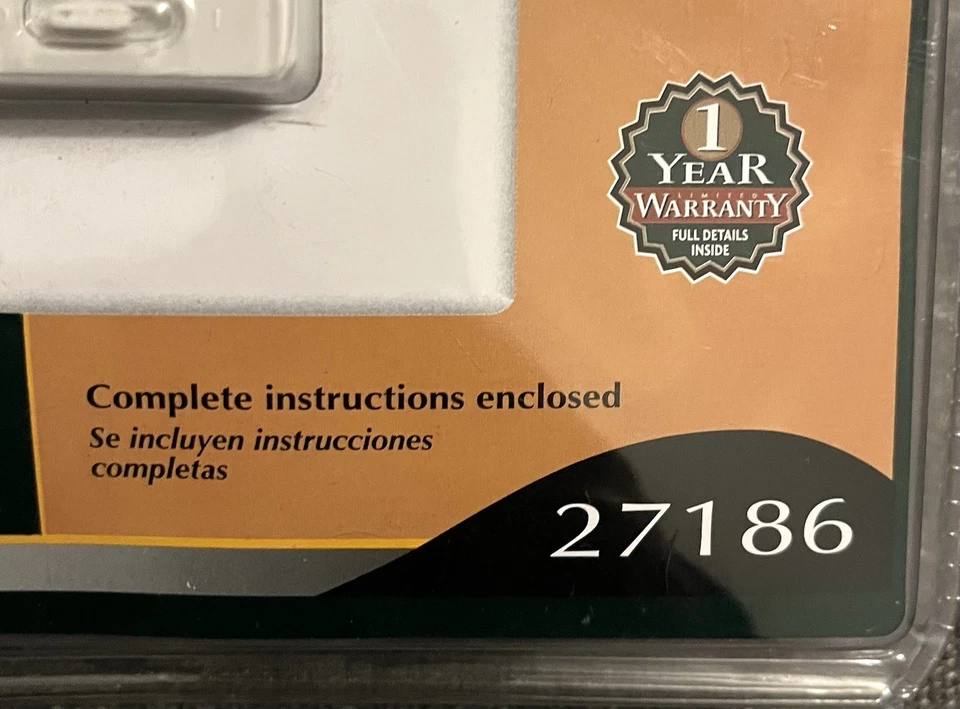 New Hunter 27186 Ceiling Fan & Light Wall-Mount Control Dimmer Sealed Package - Image 3 of 4