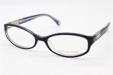 NEW MICHAEL KORS MK 259 424 BLUE GOLD AUTHENTIC FRAMES EYEGLASSES MK259 52-17