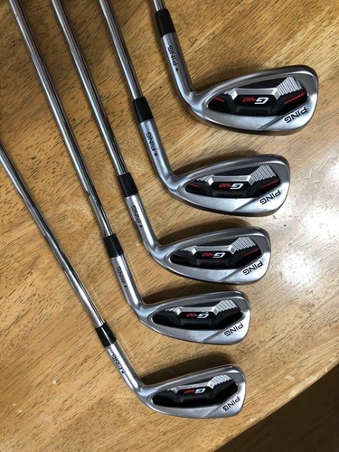Ping G410 Blue Dot Iron Set 5 Clubs 6-Pw Nippon MODUS3 105 Stiff Flex - Picture 2 of 11